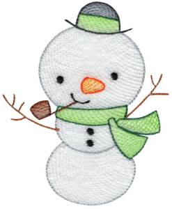 Picture of SnowbusinessSketch4 Machine Embroidery Design