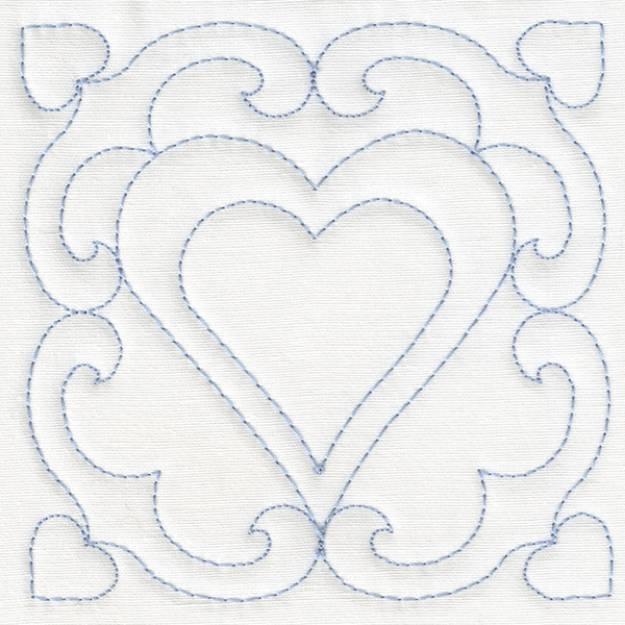 Picture of Fancy Quilt Stitches Embroidery Project Pack