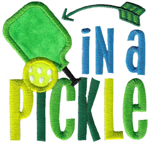 Picture of PickleballSayings6 Machine Embroidery Design