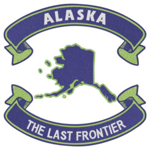 Picture of Alaska Nickname Machine Embroidery Design