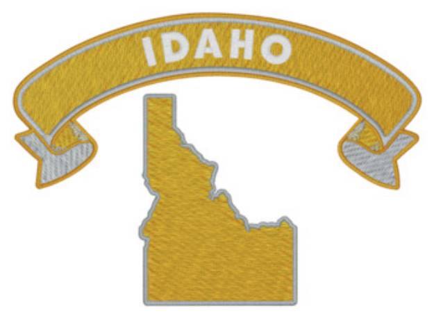 Picture of Sm. Idaho Machine Embroidery Design