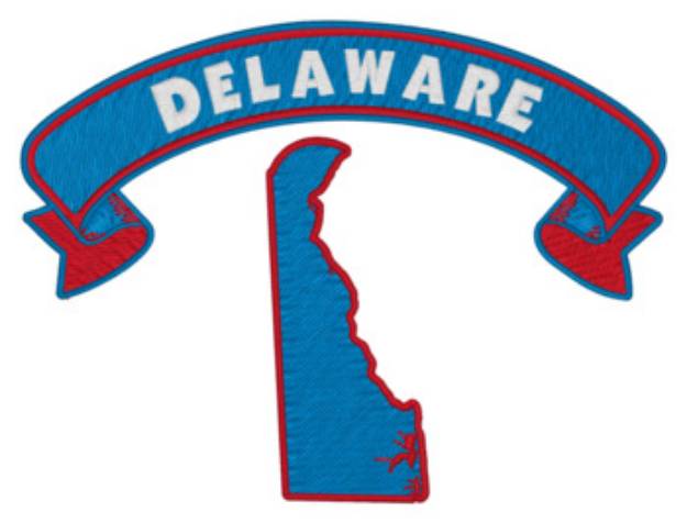 Picture of Sm. Delaware Machine Embroidery Design