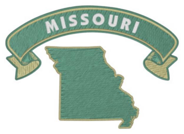 Picture of Sm. Missouri Machine Embroidery Design