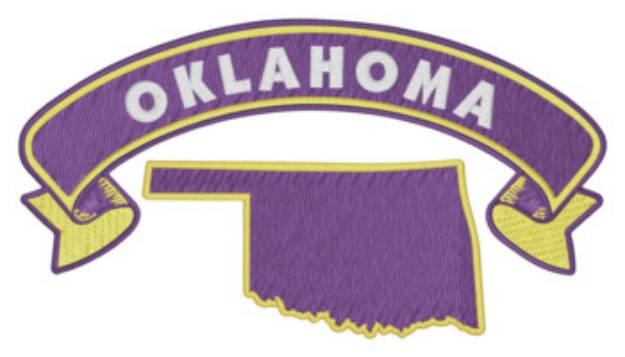 Picture of Sm. Oklahoma Machine Embroidery Design