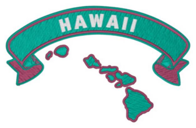 Picture of Sm. Hawaii Machine Embroidery Design