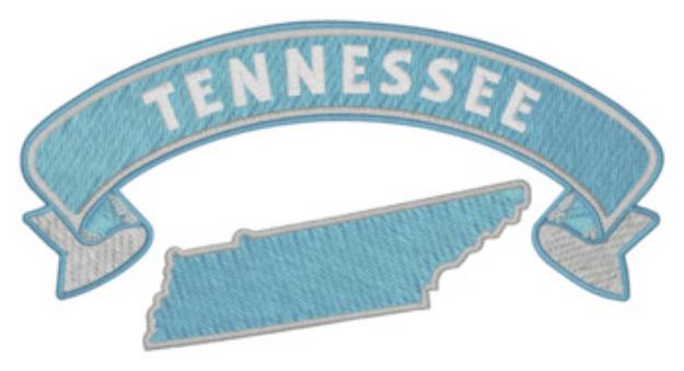 Picture of Sm. Tennessee Machine Embroidery Design