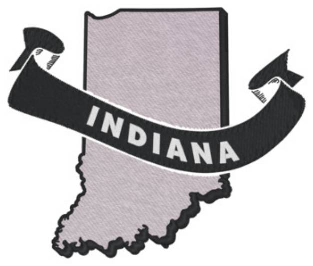 Picture of Indiana Ribbon Machine Embroidery Design