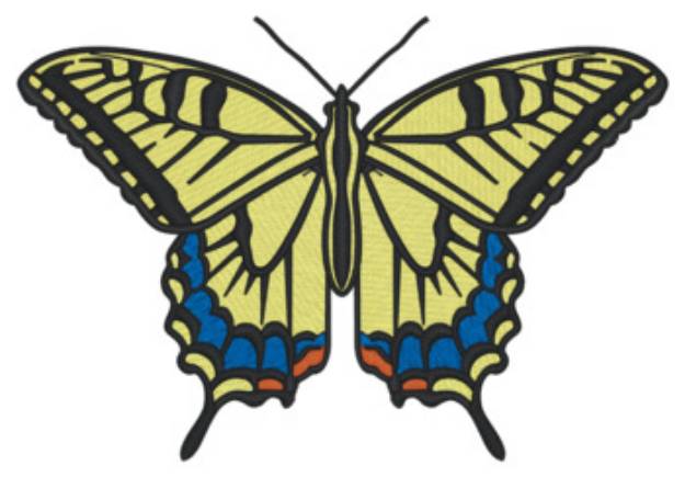 Picture of Swallowtail Machine Embroidery Design