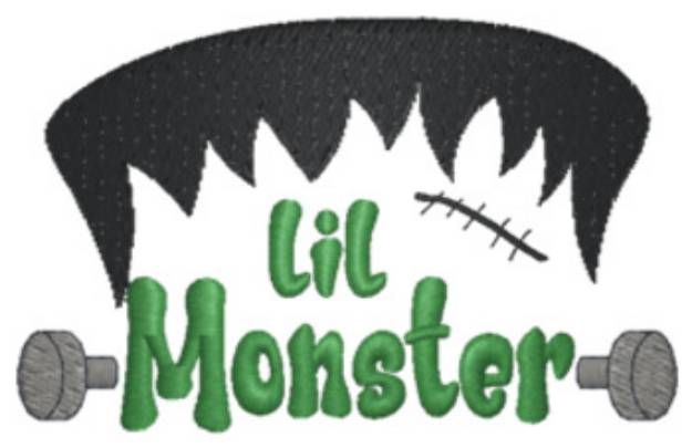 Picture of Lil Monster Machine Embroidery Design