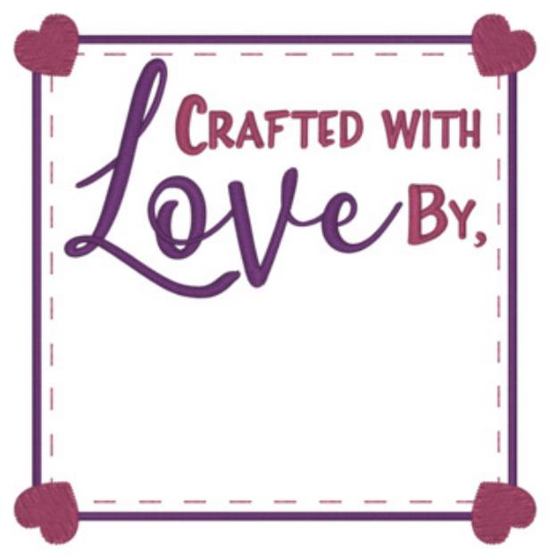 Picture of Crafted W/love Machine Embroidery Design