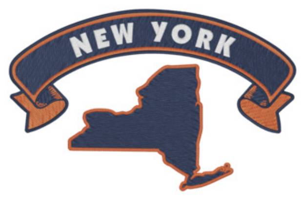 Picture of Sm. New York Machine Embroidery Design