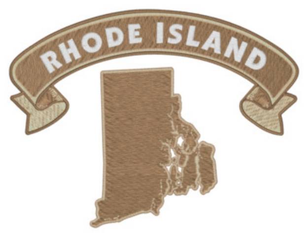 Picture of Sm. Rhode Island Machine Embroidery Design