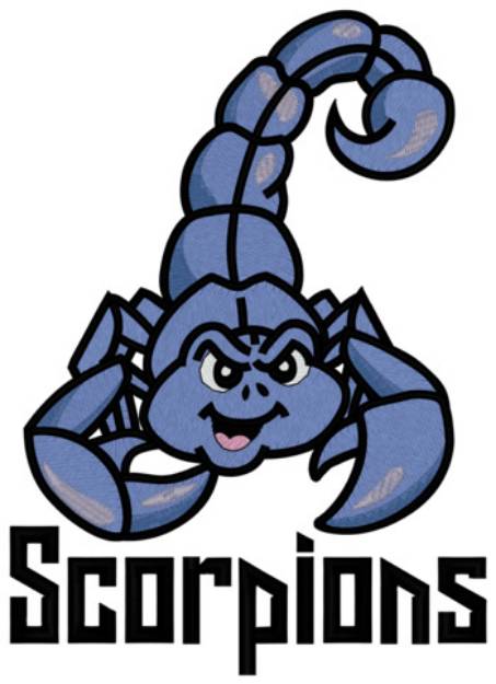 Picture of Scorpions Machine Embroidery Design