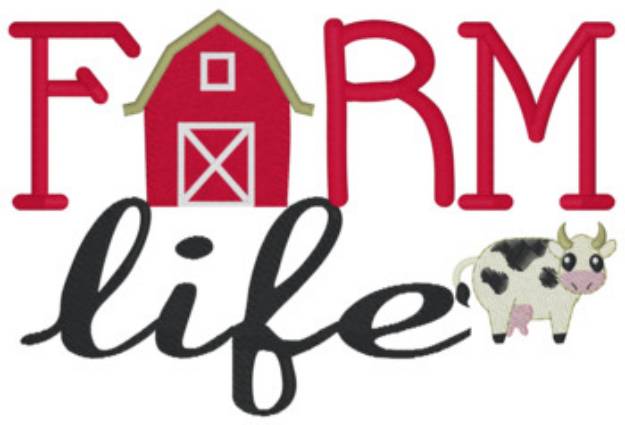 Picture of Farm Life Machine Embroidery Design