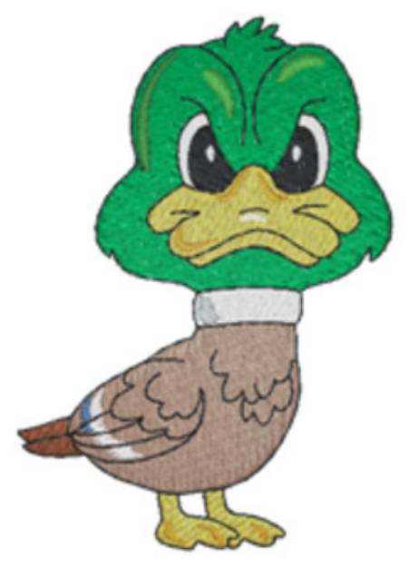 Picture of Mallard Mascot Lc Machine Embroidery Design