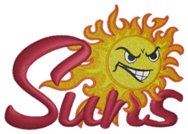 Picture of Suns Machine Embroidery Design