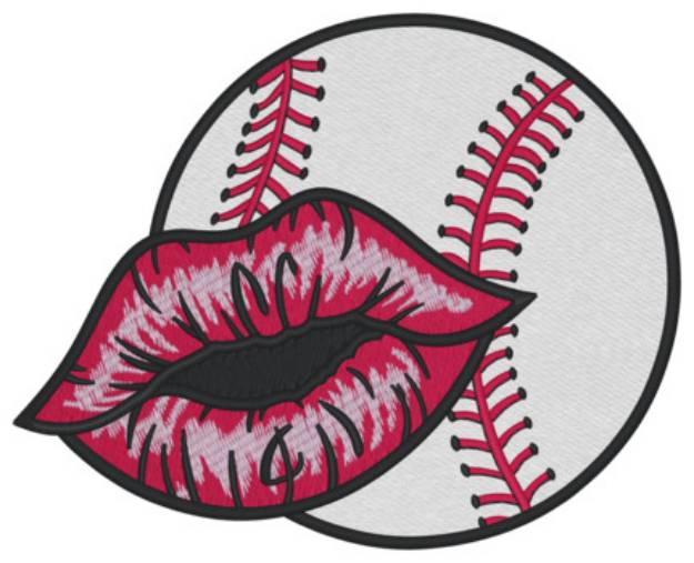 Picture of Baseball Lies Machine Embroidery Design