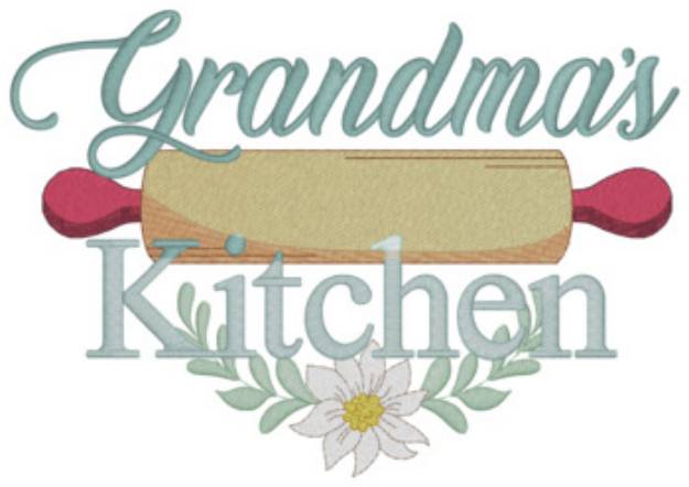 Picture of Grandma's Kitchen Machine Embroidery Design