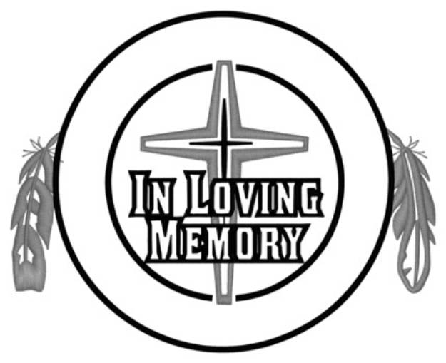 Picture of Shield Memoriam Machine Embroidery Design