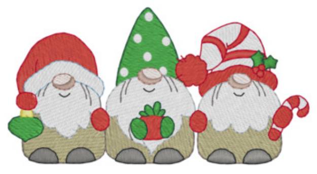 Picture of Gnomes Border Machine Embroidery Design