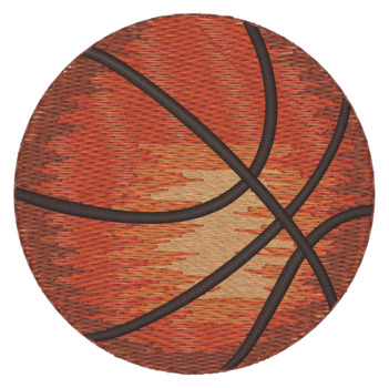 Sm. Basketball Machine Embroidery Design