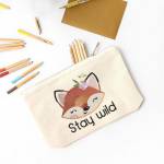 Picture of Woodland foxes Embroidery Project Pack