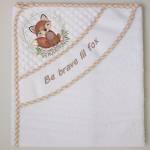 Picture of Woodland foxes Embroidery Project Pack