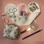 Picture of Biscornu & Sewing Kit Embroidery Project Pack