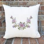 Picture of Purple peonies Embroidery Project Pack