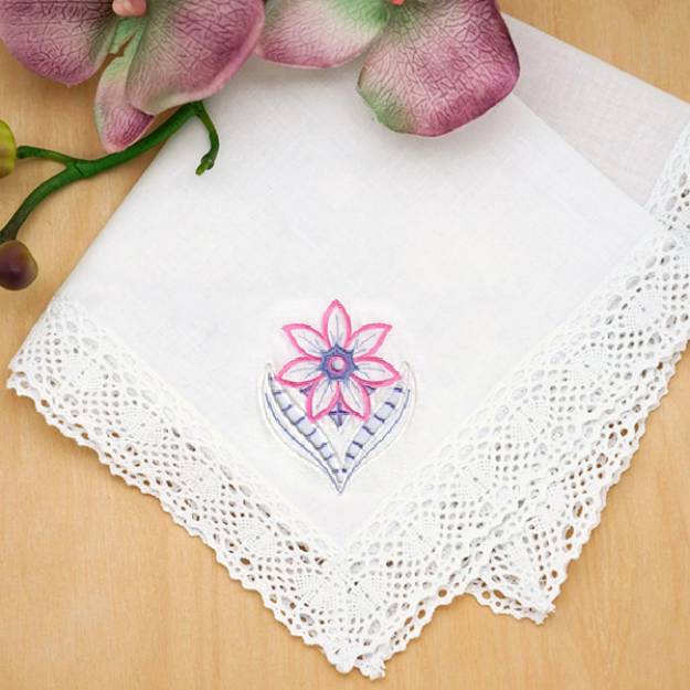 Picture of Delightful Daisy Cutwork Embroidery Project Pack