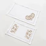 Picture of Ivory Cutwork Flowers Embroidery Project Pack