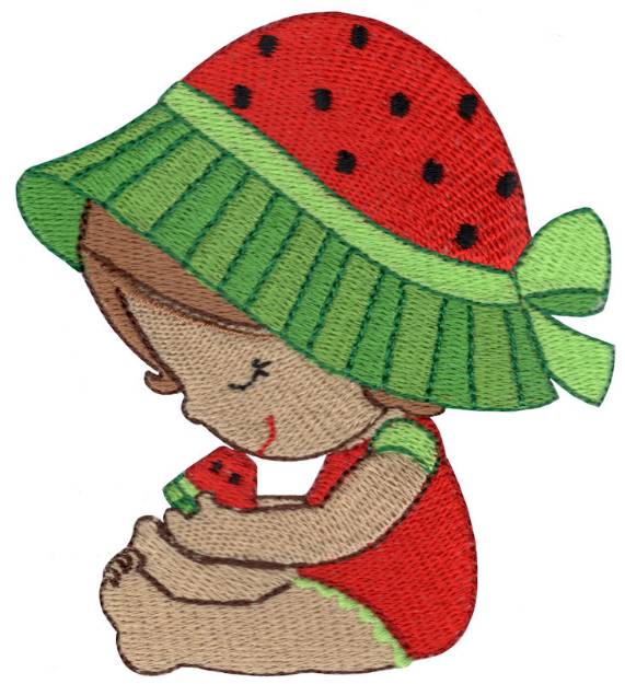 Picture of WatermelonDelight1 Machine Embroidery Design