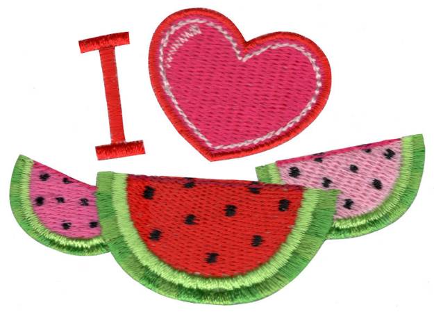 Picture of WatermelonDelight5 Machine Embroidery Design