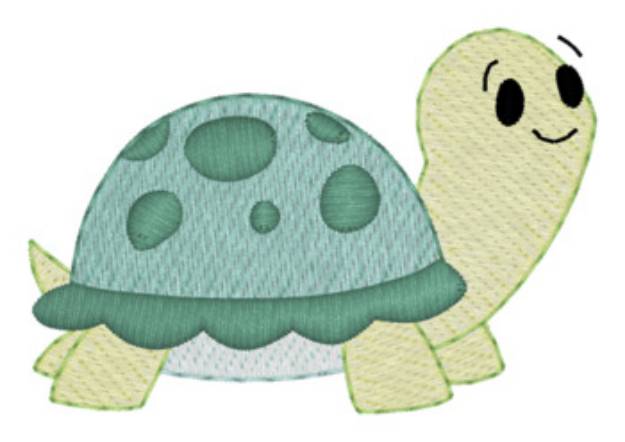 Picture of Small Turtle Machine Embroidery Design