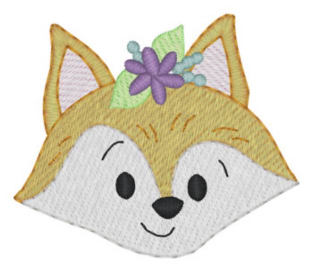 Picture of Small Fox Machine Embroidery Design