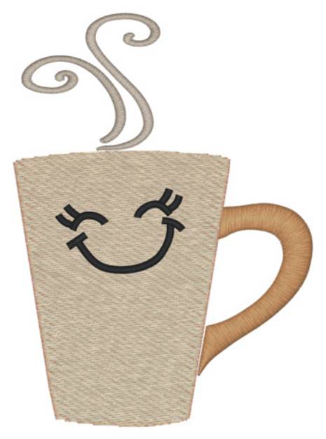 Picture of Coffee Mug Machine Embroidery Design