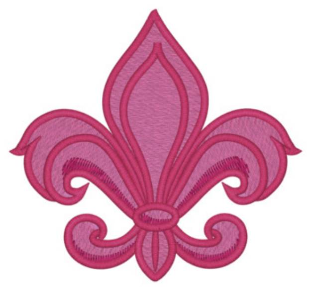 Picture of Fleur De Lis Machine Embroidery Design