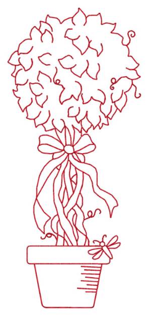 Picture of Topiary Machine Embroidery Design