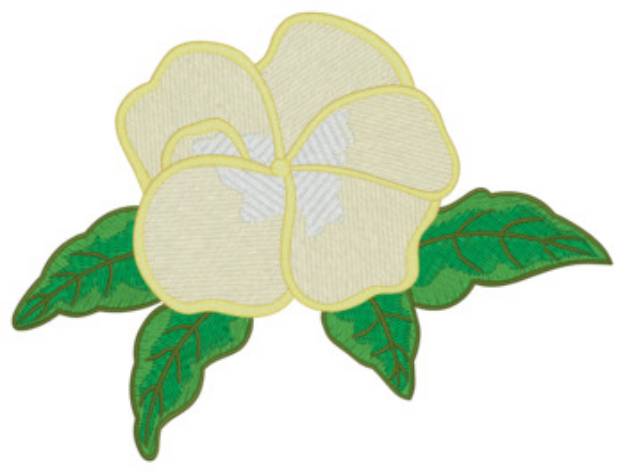 Picture of Hibiscus Machine Embroidery Design