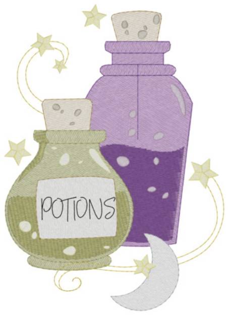 Picture of Potions Machine Embroidery Design