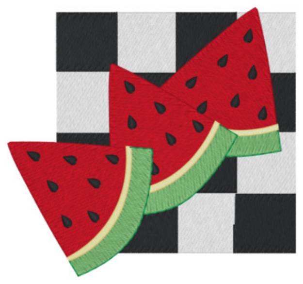 Picture of Watermelon Machine Embroidery Design