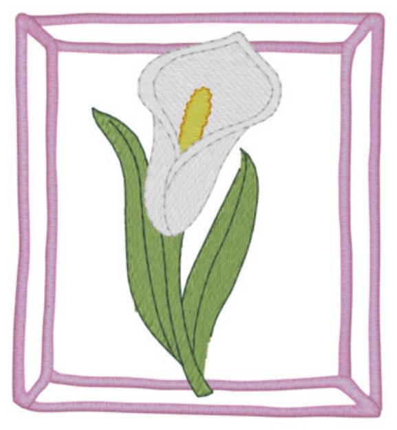 Picture of Calla Lily Machine Embroidery Design