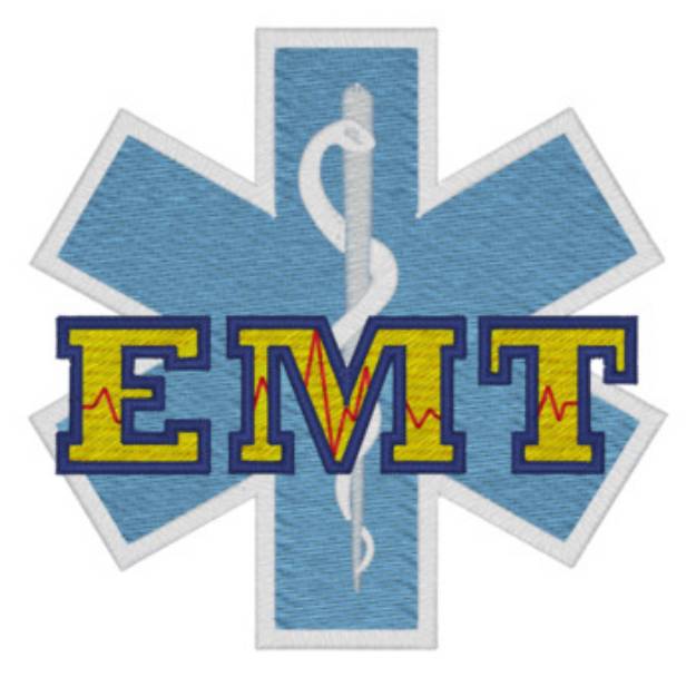 Picture of Sm. Emt Logo Machine Embroidery Design