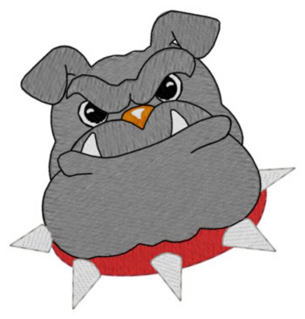 Picture of Bulldog Lc Machine Embroidery Design