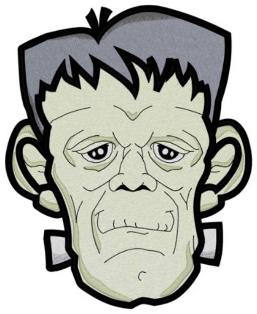 Picture of Frankenstein Machine Embroidery Design