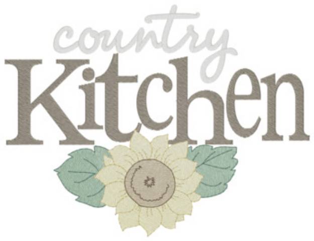 Picture of Country Kitchen Machine Embroidery Design