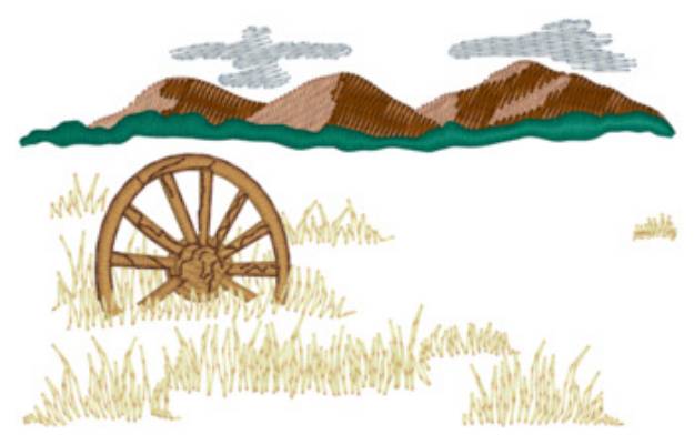 Picture of Prairie Lands Machine Embroidery Design