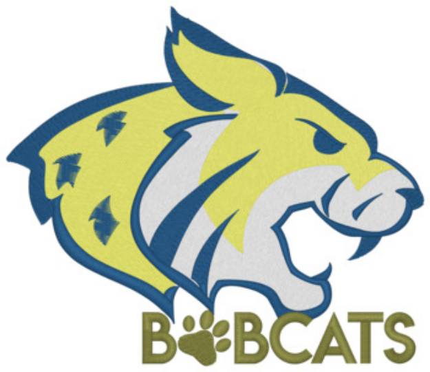 Picture of Bobcats Machine Embroidery Design