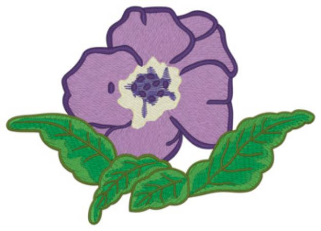 Picture of Pansy Machine Embroidery Design