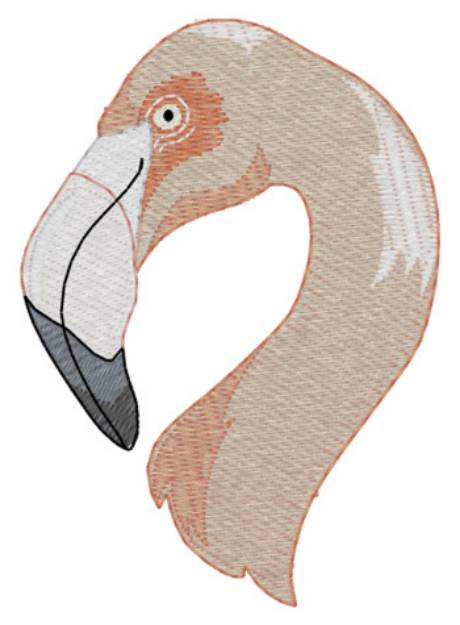 Picture of Flamingo Machine Embroidery Design